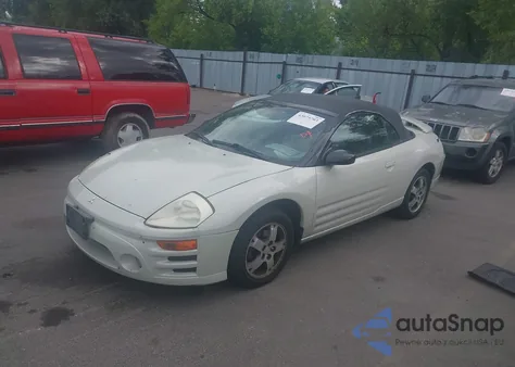2004 Mitsubishi Eclipse Spyder Gs из США, поврежденный, VIN 4A3AE45G34E133571